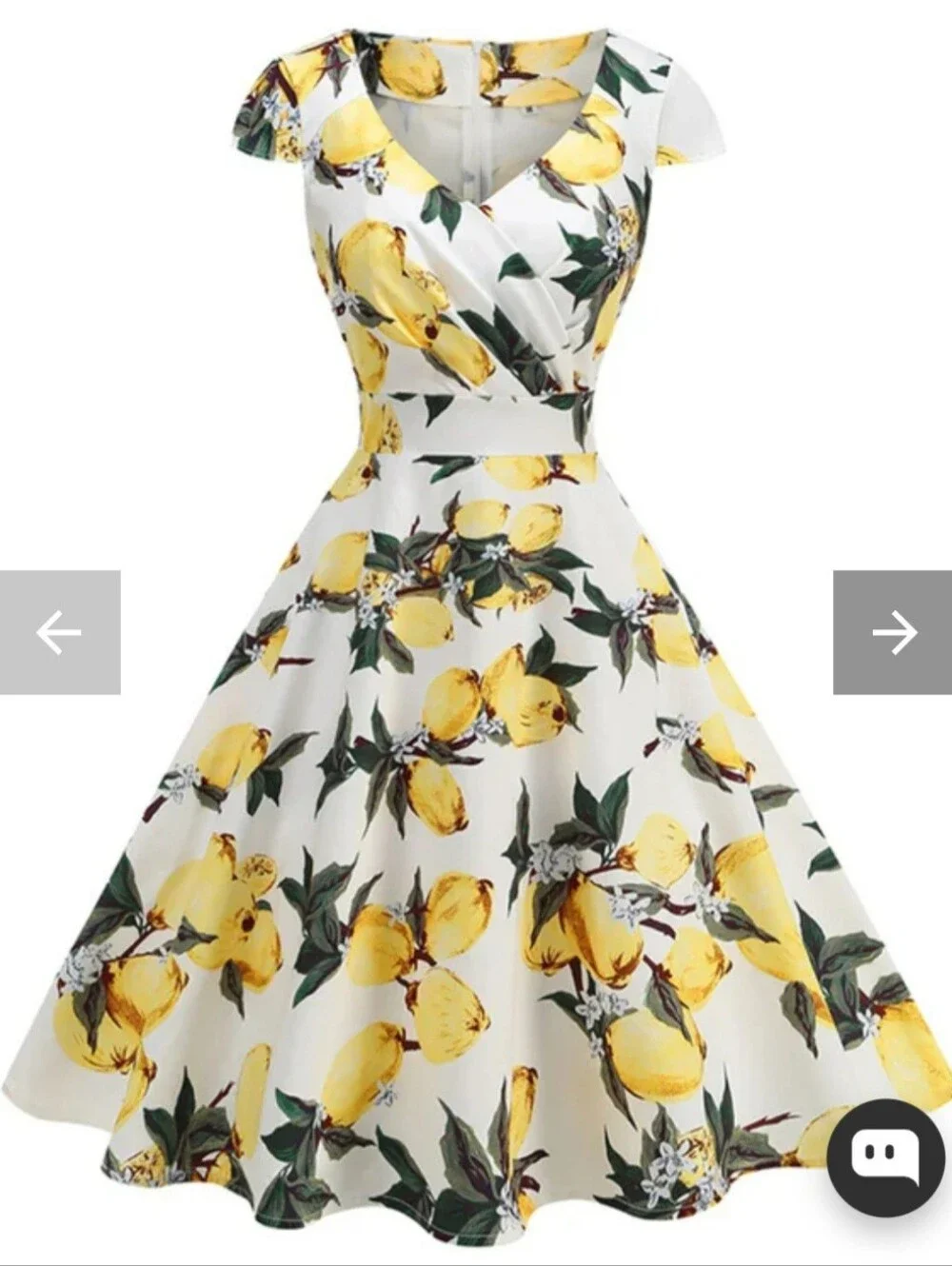 BBONLINE LEMON DRESS - Picture 1 of 7